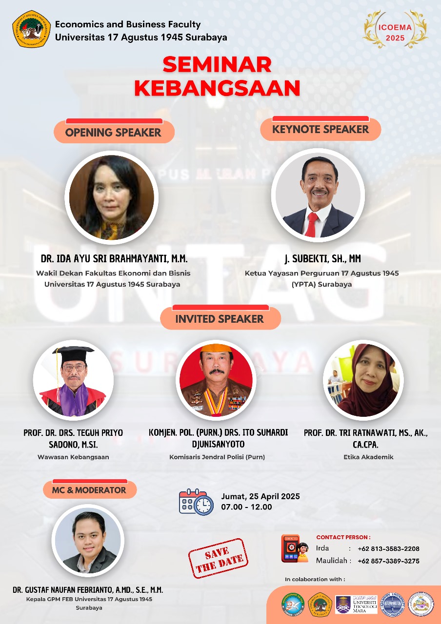  SAVE THE DATE! SEMINAR KEBANGSAAN