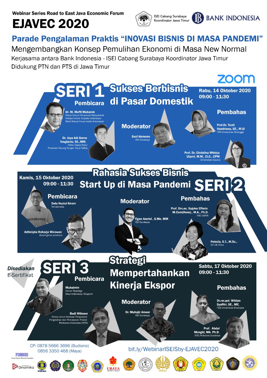 Webinar Series Road To East Java Economic Forum