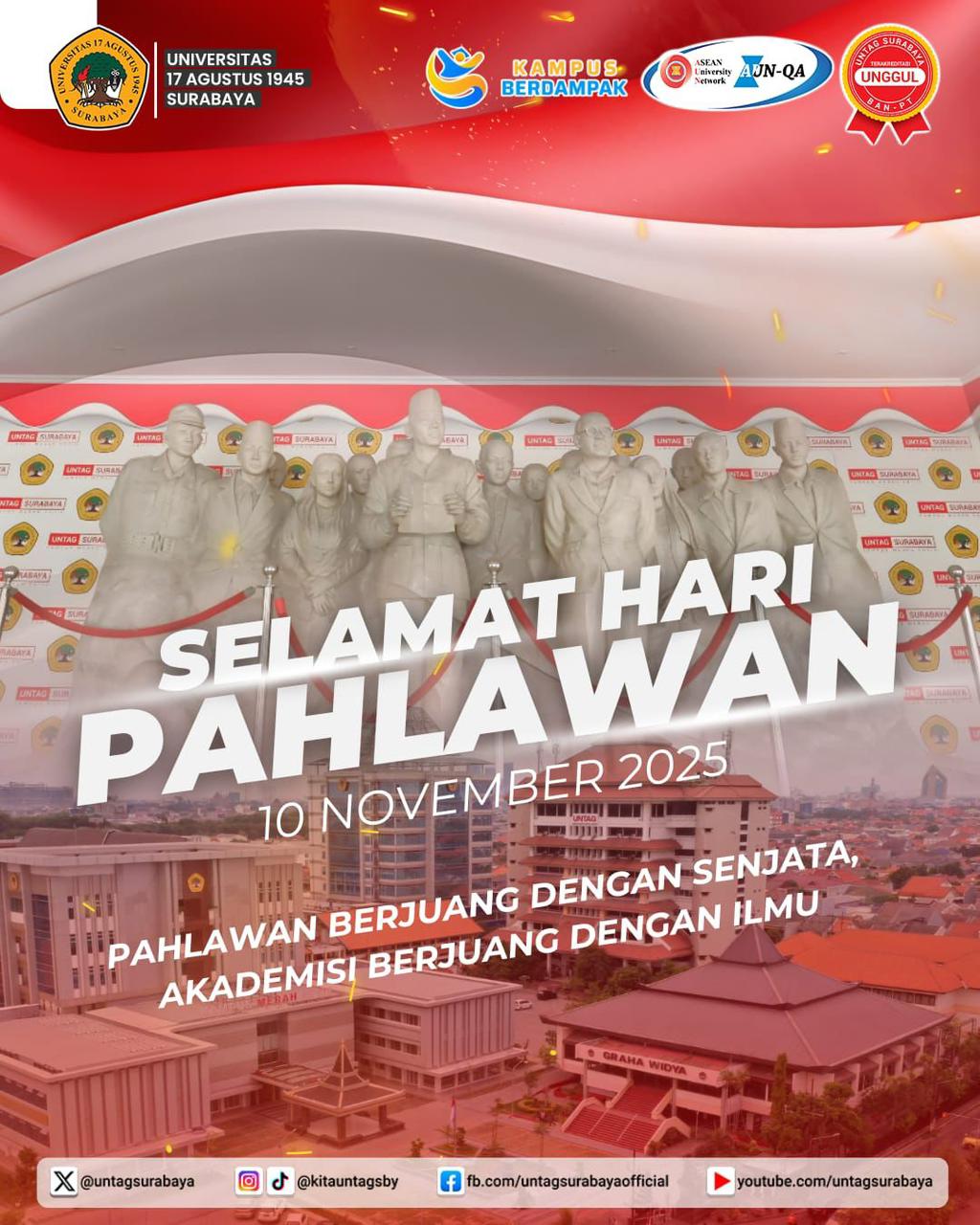 Pahlawan Hebat, Indonesia Tangguh: Selamat Memperingati Hari Pahlawan Tahun 2025