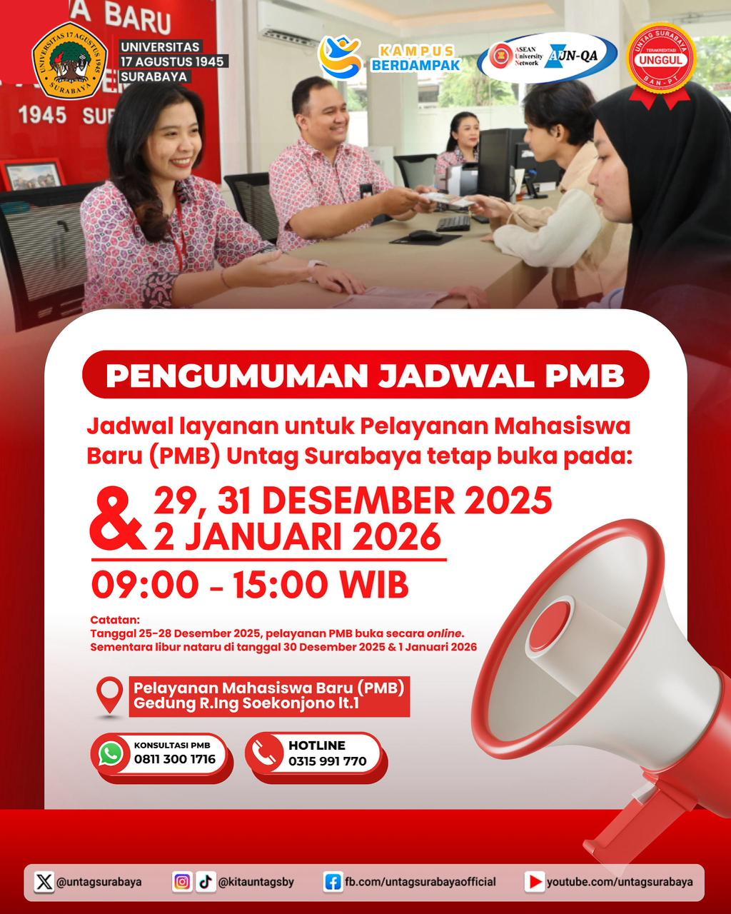 Segera Dibuka: Pengumuman Resmi Jadwal Penerimaan Mahasiswa Baru (PMB)