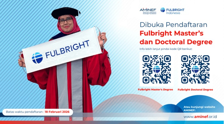 Beasiswa Fulbright 2026 Dibuka Tanpa Batas Usia: Peluang Global bagi Akademisi Indonesia - Fulbright Scholarship 2026 Opens with No Age Limit: A Globa